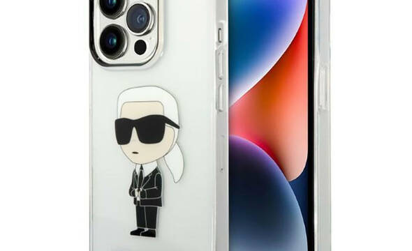 Karl Lagerfeld IML NFT Ikonik - Etui iPhone 14 Pro Max (przezroczysty) - zdjęcie 1