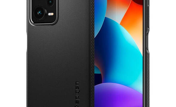 Spigen Rugged Armor - Etui do Xiaomi Redmi Note 12 Pro+ (Czarny) - zdjęcie 1