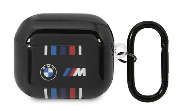 BMW Multiple Colored Lines - Etui AirPods 3 (Czarny) - zdjęcie 1