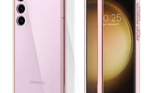 Spigen Ultra Hybrid - Etui do Samsung Galaxy S23 (Rose Crystal) - zdjęcie 1