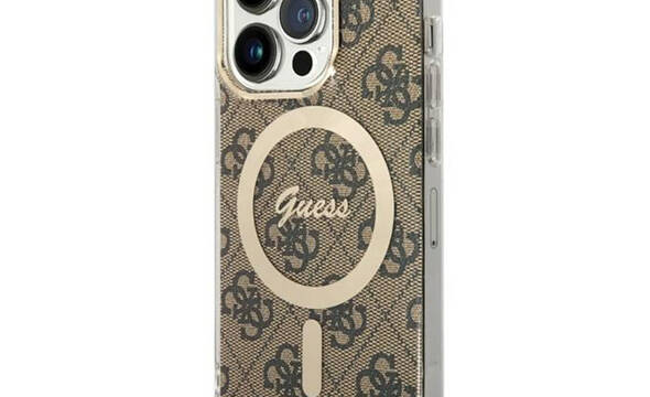 Guess 4G MagSafe - Etui iPhone 14 Pro Max (Br - zdjęcie 1