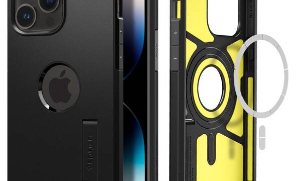 Spigen Tough Armor MagFit - Etui do iPhone 14 Pro MagSafe (Czarny) - zdjęcie 1