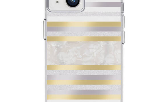Case-Mate Pearl Stripes MagSafe - Etui iPhone 14 / iPhone 13 zdobione mas - zdjęcie 1