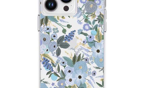 Rifle Paper Clear - Etui iPhone 14 Pro Max (Garden Party Blue) - zdjęcie 1
