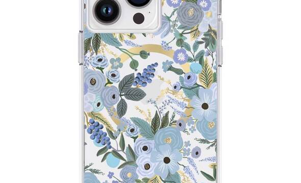 Rifle Paper Clear MagSafe - Etui iPhone 14 Pro Max (Garden Party Blue) - zdjęcie 1
