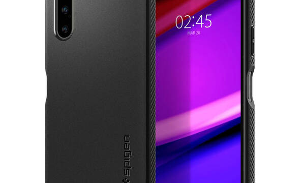 Spigen Rugged Armor - Etui do Sony Xperia 10 V (Czarny) - zdjęcie 1