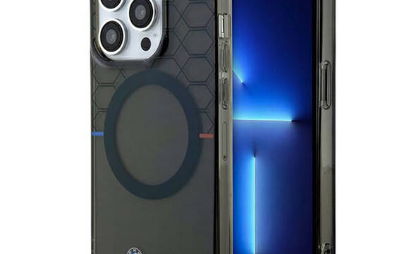 BMW Pattern MagSafe - Etui iPhone 14 Pro Max (Szary) - zdjęcie 1