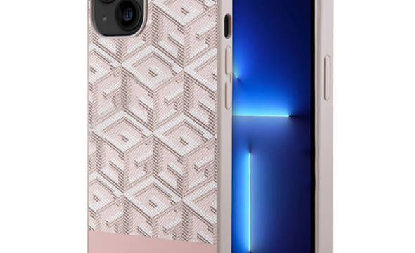 Guess GCube Stripes MagSafe - Etui iPhone 14 (R - zdjęcie 1