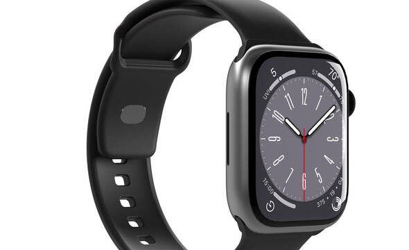 PURO ICON - Elastyczny pasek do Apple Watch 38/40/41/42 mm (S/M & M/L) (Black) - zdjęcie 1