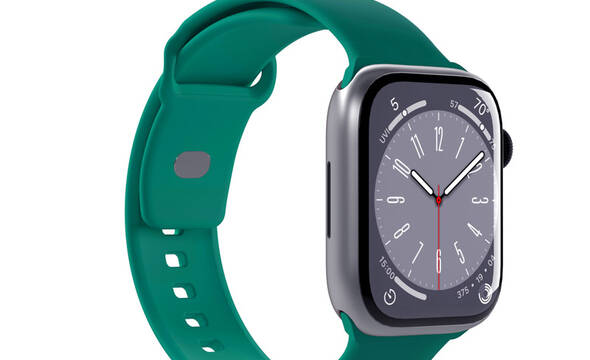 PURO ICON - Elastyczny pasek do Apple Watch 44/45/46/49 mm (S/M & M/L) (Jade) - zdjęcie 1