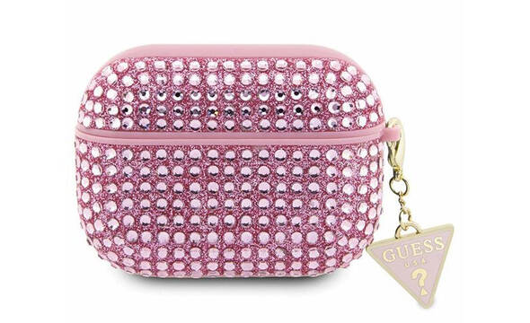 Guess Rhinestone Triangle Charm - Etui AirPods Pro (r - zdjęcie 1