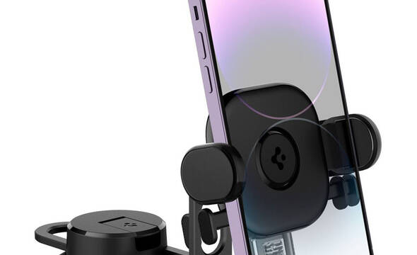 Spigen UTS35 OneTap - Uniwersalny uchwyt samochodowy (Czarny) - zdjęcie 1