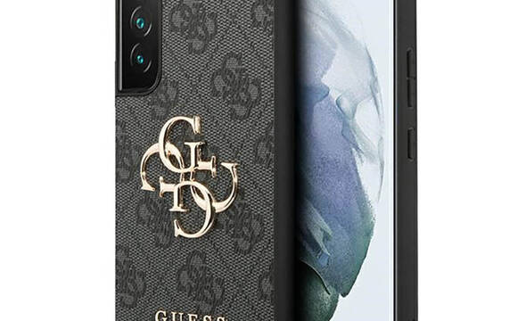Guess 4G Big Metal Logo - Etui Samsung Galaxy S23 (szary) - zdjęcie 1