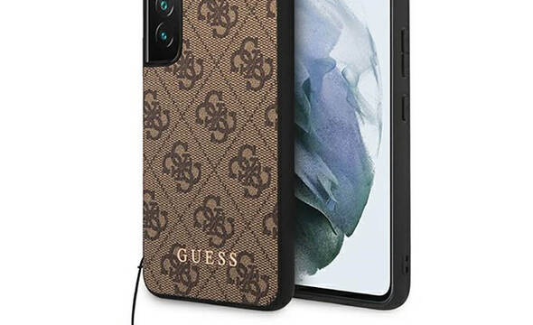 Guess 4G Charms Collection - Etui Samsung Galaxy S23 (bršzowy) - zdjęcie 1