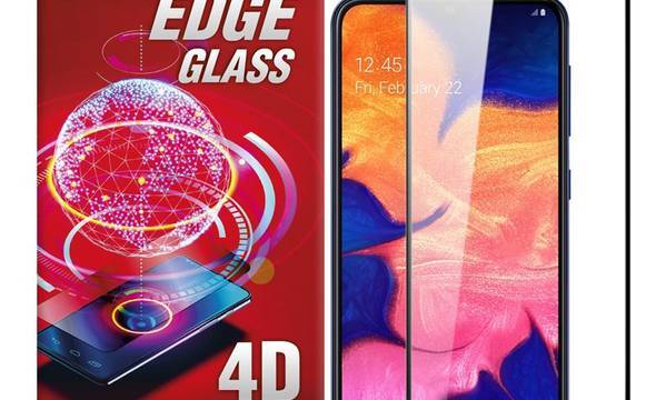 Crong Edge Glass 4D Full Glue - Szkło hartowane na cały ekran Samsung Galaxy A10 - zdjęcie 1