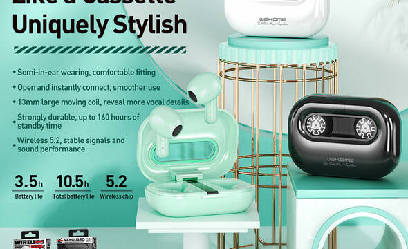 WEKOME VA06 Vanguard Series - Bezprzewodowe s - zdjęcie 1