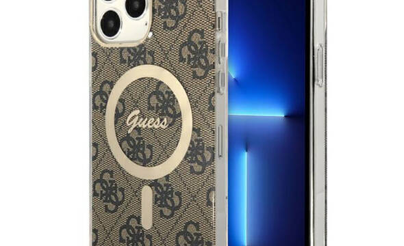 Guess 4G MagSafe - Etui iPhone 13 Pro Max (Br - zdjęcie 1