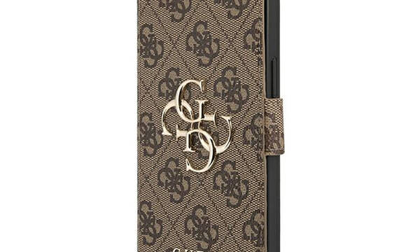 Guess Booktype 4G Big Metal Logo - Etui iPhone 13 Pro Max (br - zdjęcie 1