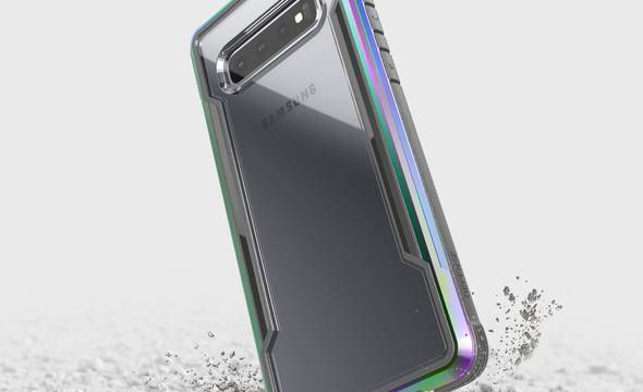 X-Doria Defense Shield - Etui aluminiowe Samsung Galaxy S10+ (Drop test 3m) (Iridescent) - zdjęcie 2