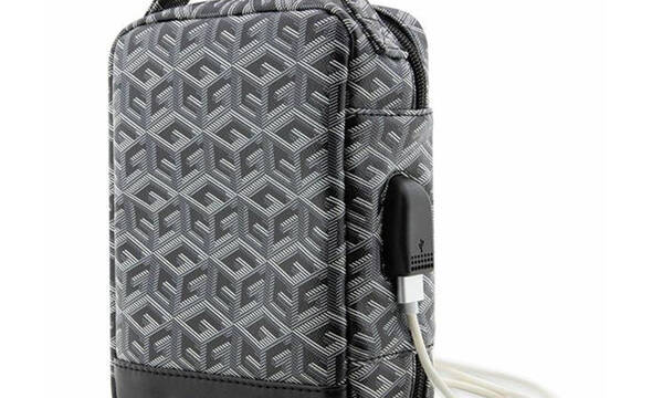 Guess GCube Stripe Travel Universal Bag - Organizer na akcesoria (Czarny) - zdjęcie 1