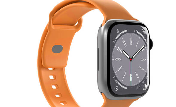 PURO ICON - Elastyczny pasek do Apple Watch 44/45/46/49 mm (S/M & M/L) (Apricot) - zdjęcie 1