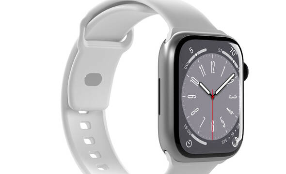 PURO ICON - Elastyczny pasek do Apple Watch 44/45/46/49 mm (S/M & M/L) (White) - zdjęcie 1