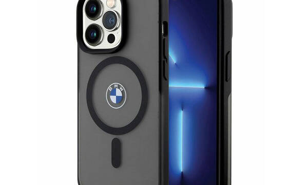 BMW Signature MagSafe - Etui iPhone 14 Pro (czarny) - zdjęcie 1