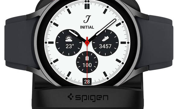 Spigen S353 Night Stand - Podstawka do ładowarki Samsung Galaxy Watch 5 / 5 Pro / 6 (Czarny) - zdjęcie 1