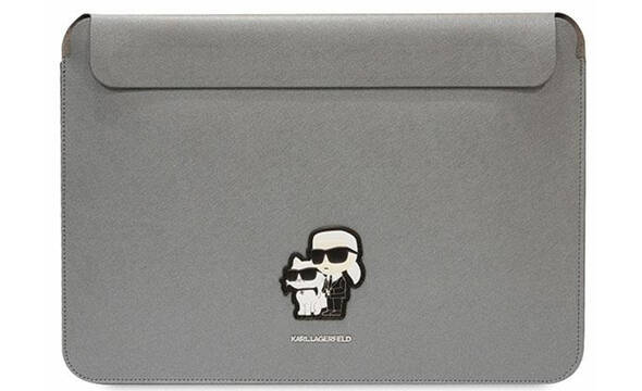 Karl Lagerfeld NFT Saffiano Karl & Choupette Sleeve - Etui na notebook 16