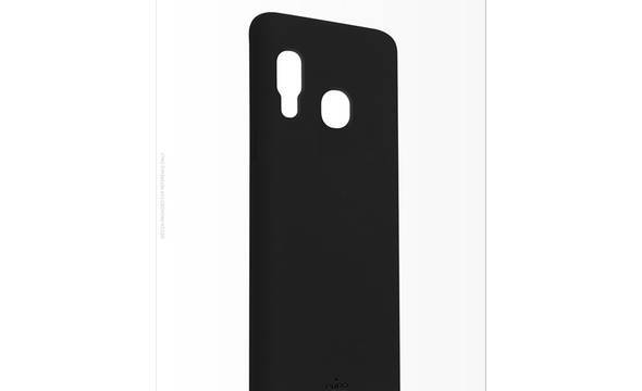 PURO ICON Cover - Etui Samsung Galaxy A40 (czarny) - zdjęcie 2
