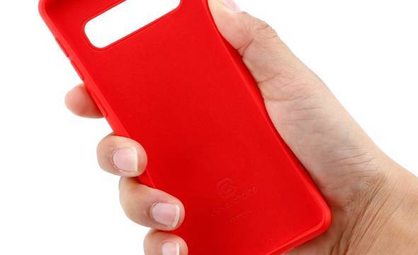 Crong Color Cover - Etui Samsung Galaxy S10 (czerwony) - zdjęcie 5
