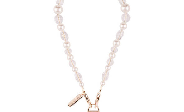 Case-Mate Beaded Phone Wristlet - Uniwersalna smyczka do telefonu (Crystal Pearl) - zdjęcie 1