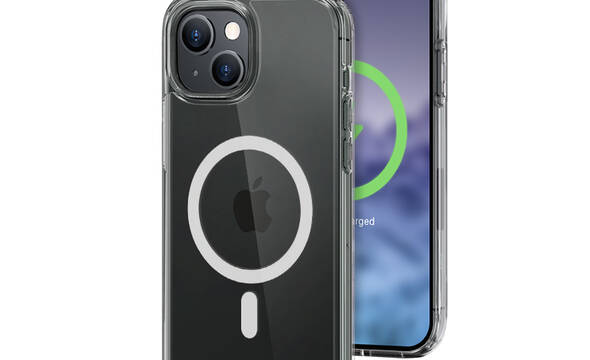 Crong Clear MAG Cover - Etui iPhone 15 MagSafe (przezroczysty) - zdjęcie 1