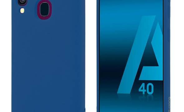 Crong Color Cover - Etui Samsung Galaxy A40 (niebieski) - zdjęcie 1