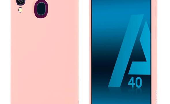 Crong Color Cover - Etui Samsung Galaxy A40 (różowy) - zdjęcie 1