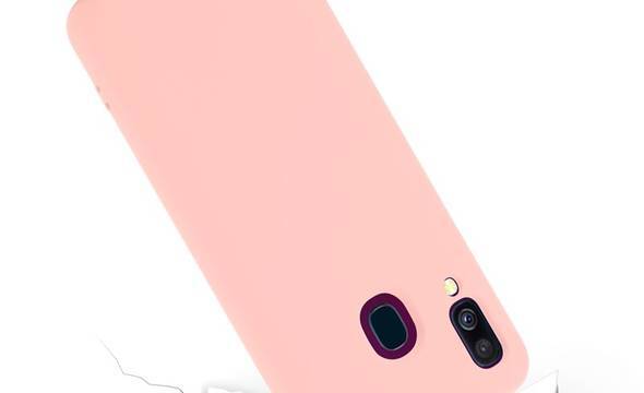 Crong Color Cover - Etui Samsung Galaxy A40 (różowy) - zdjęcie 2