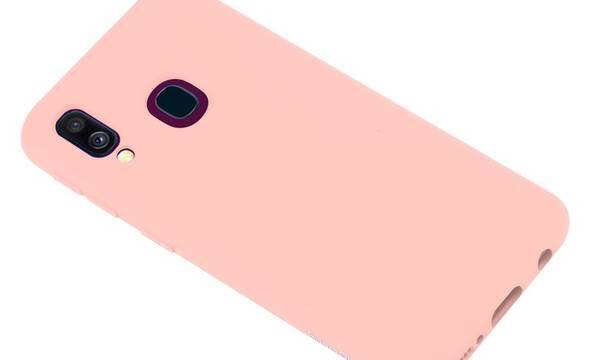 Crong Color Cover - Etui Samsung Galaxy A40 (różowy) - zdjęcie 4