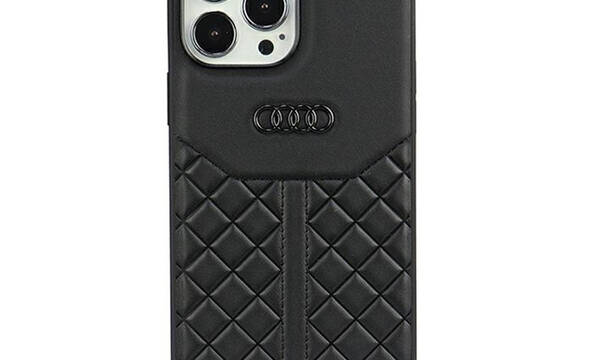 Audi Genuine Leather - Etui iPhone 13 Pro (Czarny) - zdjęcie 1