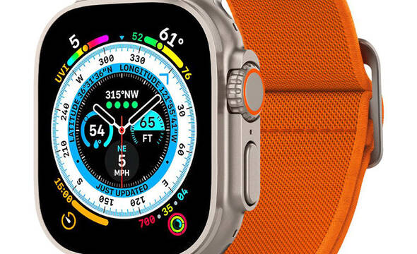 Spigen Fit Lite Ultra - Pasek do Apple Watch 42/44/45/49 mm (Pomara - zdjęcie 1