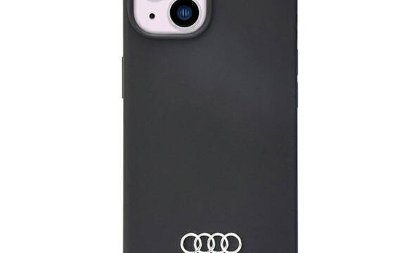 Audi Silicone Case - Etui iPhone 14 (Czarny) - zdjęcie 1