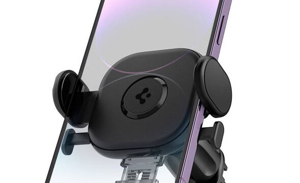 Spigen UTS12 OneTap - Uniwersalny uchwyt samochodowy (Czarny) - zdjęcie 1