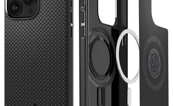 Spigen Mag Armor MagSafe - Etui do iPhone 15 Pro Max (Matte Black) - zdjęcie 1