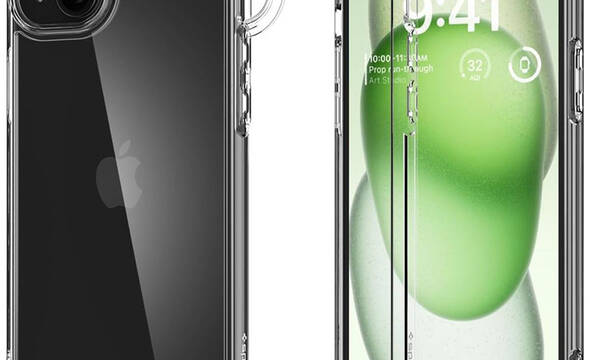 Spigen Ultra Hybrid - Etui do iPhone 15 Plus (Przezroczysty) - zdjęcie 1