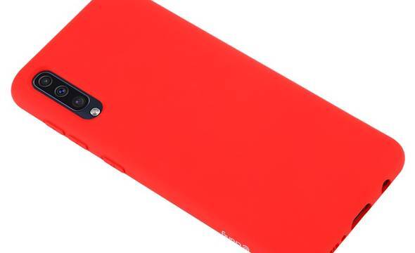 Crong Color Cover - Etui Samsung Galaxy A50 / A50s (czerwony) - zdjęcie 4