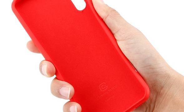 Crong Color Cover - Etui Samsung Galaxy A50 / A50s (czerwony) - zdjęcie 5