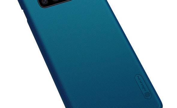 Nillkin Super Frosted Shield - Etui Samsung Galaxy S10 (Peacock Blue) - zdjęcie 2