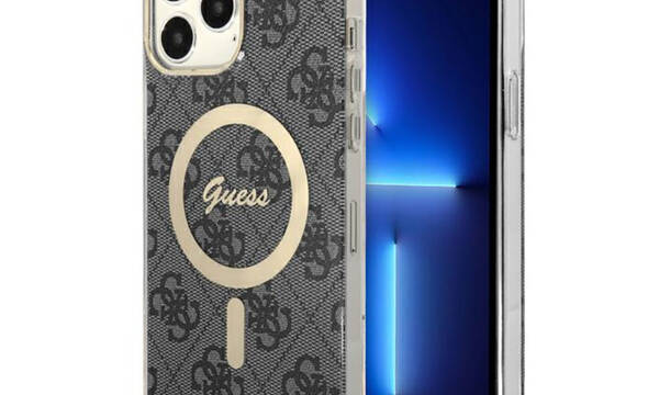 Guess 4G MagSafe - Etui iPhone 13 Pro Max (Czarny) - zdjęcie 1