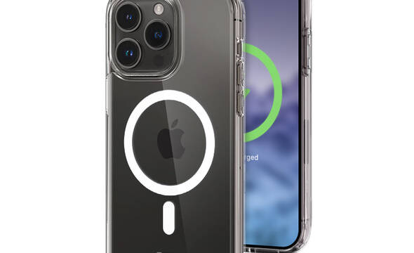 Crong Clear MAG Cover - Etui iPhone 15 Pro Max MagSafe (przezroczysty) - zdjęcie 1