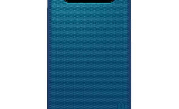 Nillkin Super Frosted Shield - Etui Samsung Galaxy S10+ (Peacock Blue) - zdjęcie 1