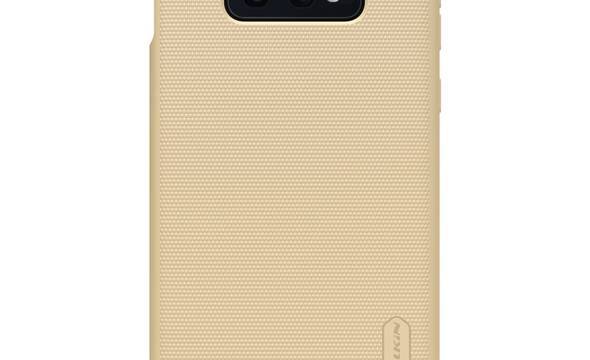 Nillkin Super Frosted Shield - Etui Samsung Galaxy S10e (Golden) - zdjęcie 1